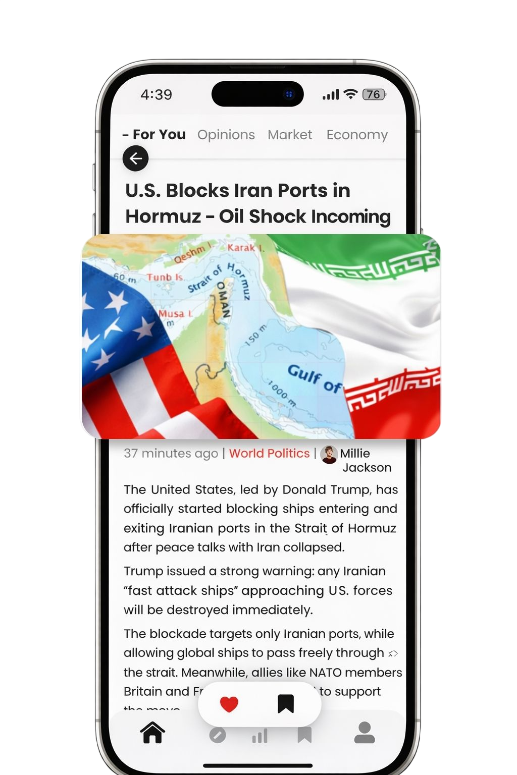 Global Geopolitical Shifts and Analysis App